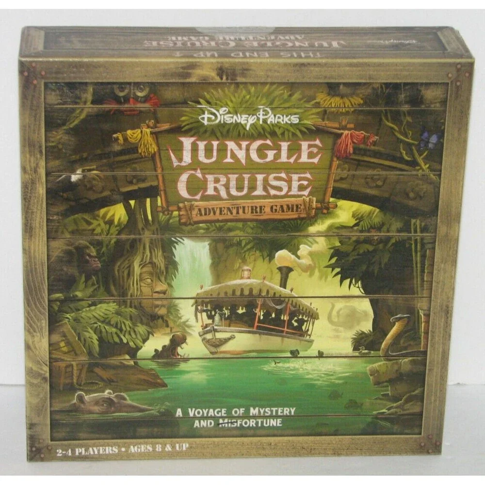 Ravensburger Disney Jungle Cruise Adventure Deduction Board Game Family Kids